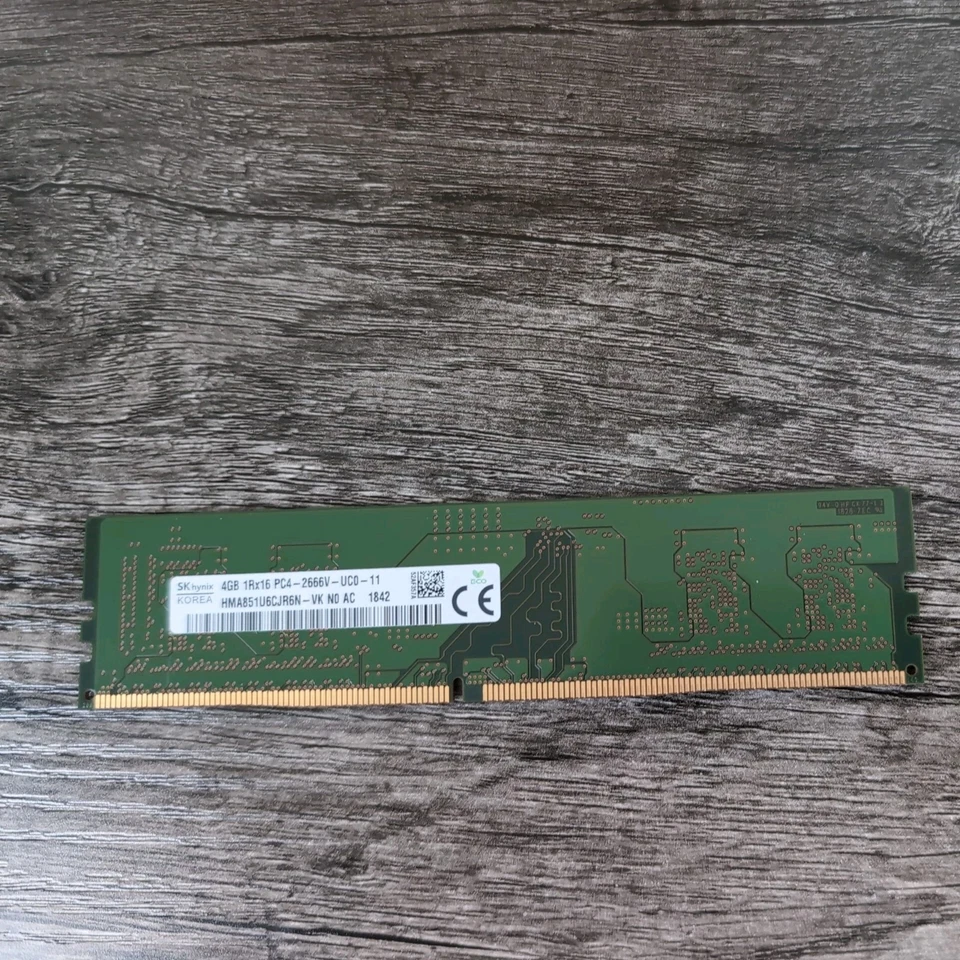 SK Hynix Korea 4GB 1Rx16 PC4 Desktop RAM Memory Card Chip PC Computer Upgrade - Image 2 of 2