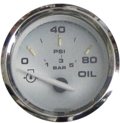 Faria Kronos 2'' Oil Pressure Gauge - 80 PSI 19002