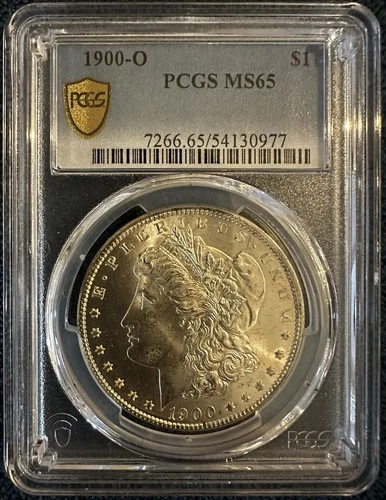 1900-O PCGS MS65 Morgan Dollar KM# 110 ~ Strong Strike & Nice Original Surfaces