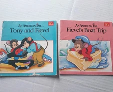 Fievel's Boat Trip American Tail McDonald's Paperback Children's 1986 Teitelbaum