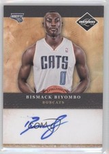 2011-12 Panini Limited Draft Pick Redemptions Bismack Biyombo #2 Auto 0b9