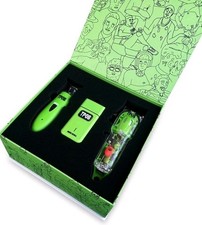 TPOB Slime 2 Barber Hair Clippers Trimmer Set Matte Green Case X Fade Blade NEW