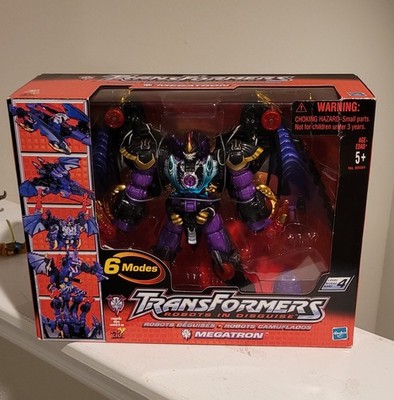 Transformers Robots In Disguise Megatron Evil Leader 6 Modes 2001 Hasbro