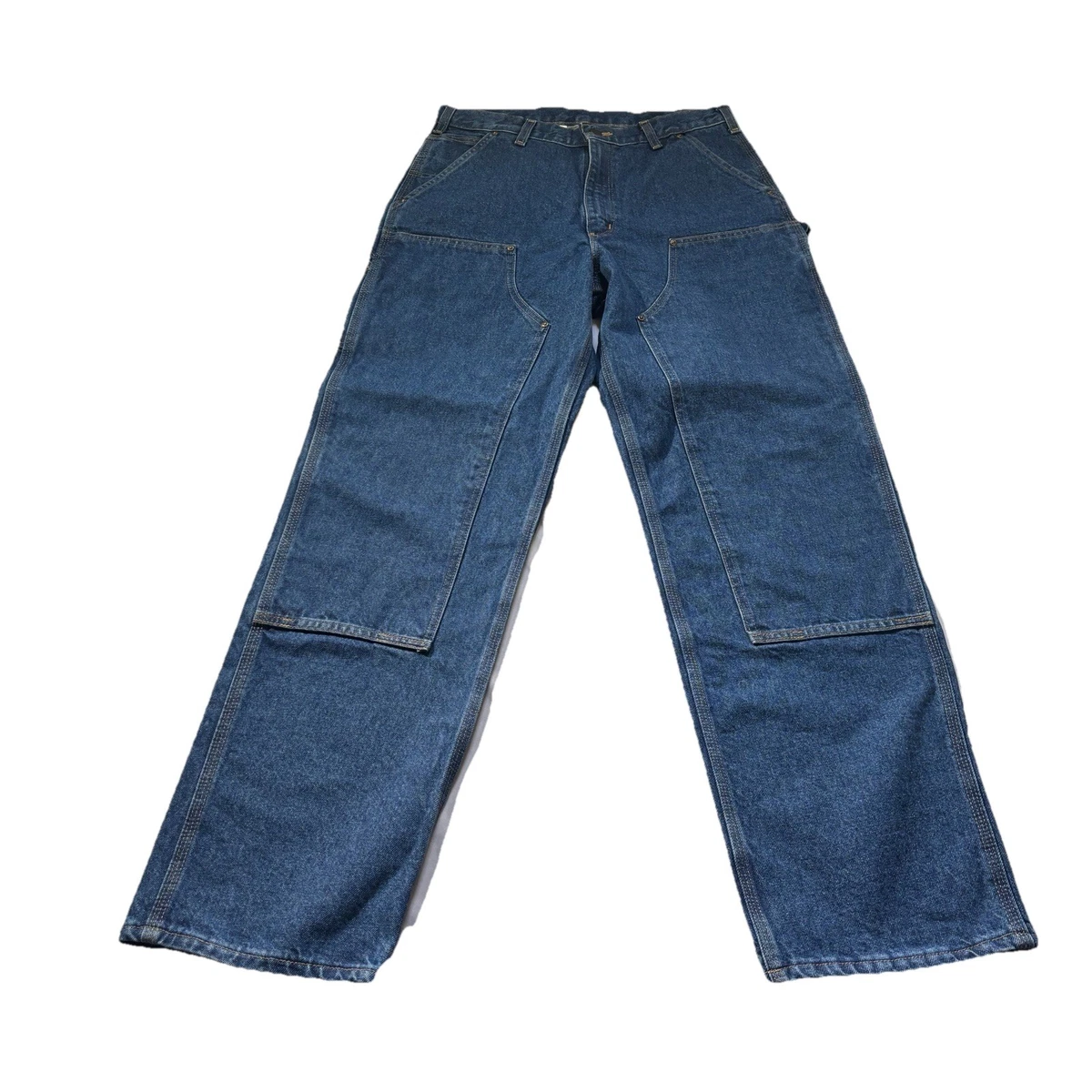 Carhartt Double Knee Jeans In Men's Jeans for sale | eBay