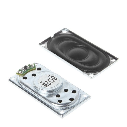 2Pieces Rectangle Speaker Sound Loudspeaker 8Ohm 2W Mini Speaker Repair Parts - Afbeelding 3 van 8