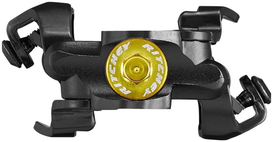 Pedales Ritchey WCS XC - Doble Cara Sin Clip, Aluminio, 9/16", Negro Foto 3 de 4