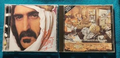 2 FRANK ZAPPA - Sheik Yerbouti & Apostrophe /Overnite Sensation CDs
