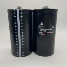 1PCS EPCOS inverter aluminum electrolytic capacitor B43564-S0338-M4 420V 3300UF