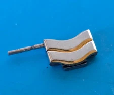 LADIES EBEL SPORTWAVE CLASSIC TWO TONE 12.0 MM DOUBLE WATCH BAND LINKS WITH PIN