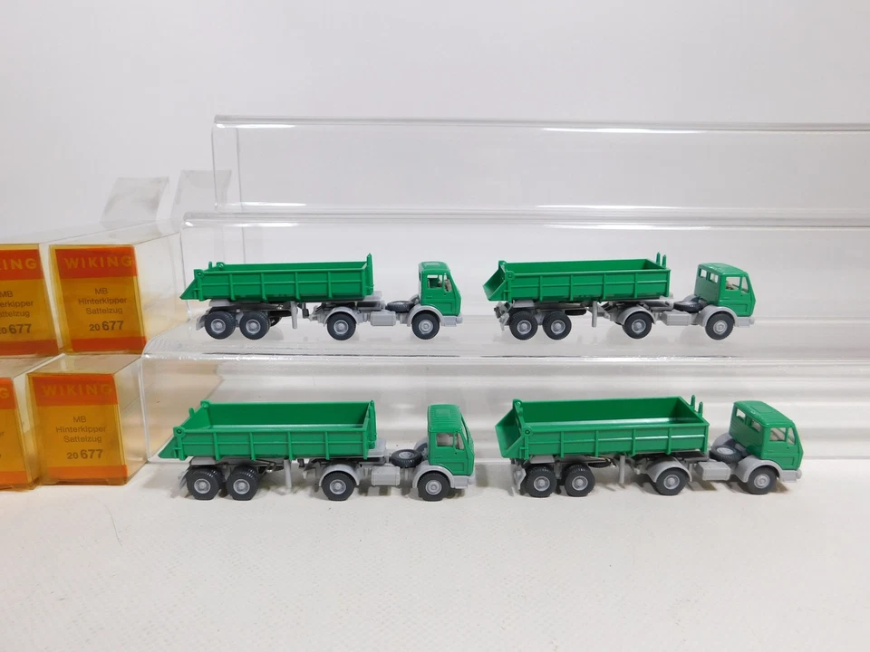 Camión volquete modelo CZ225-0,5# 4X H0 1:87 20 677 MB caja como nueva Foto 2 de 4