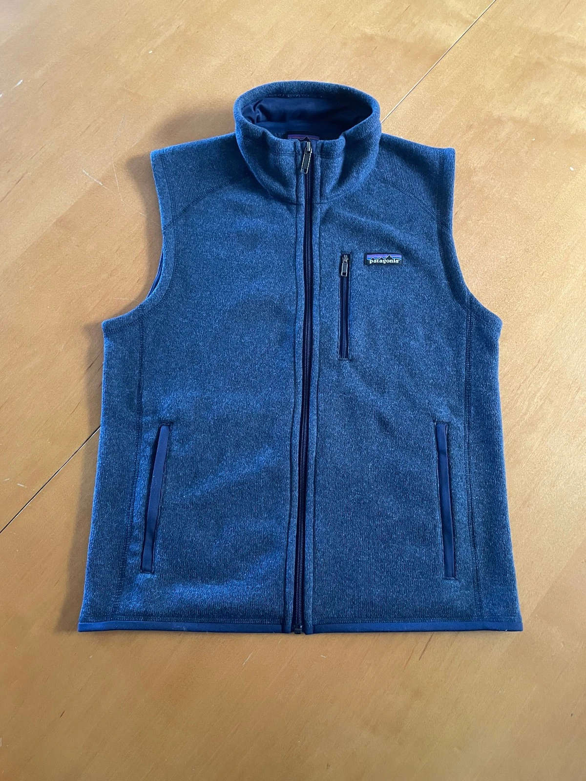 Patagonia Better Sweater Fleece Vest Mens Small Blue 25881