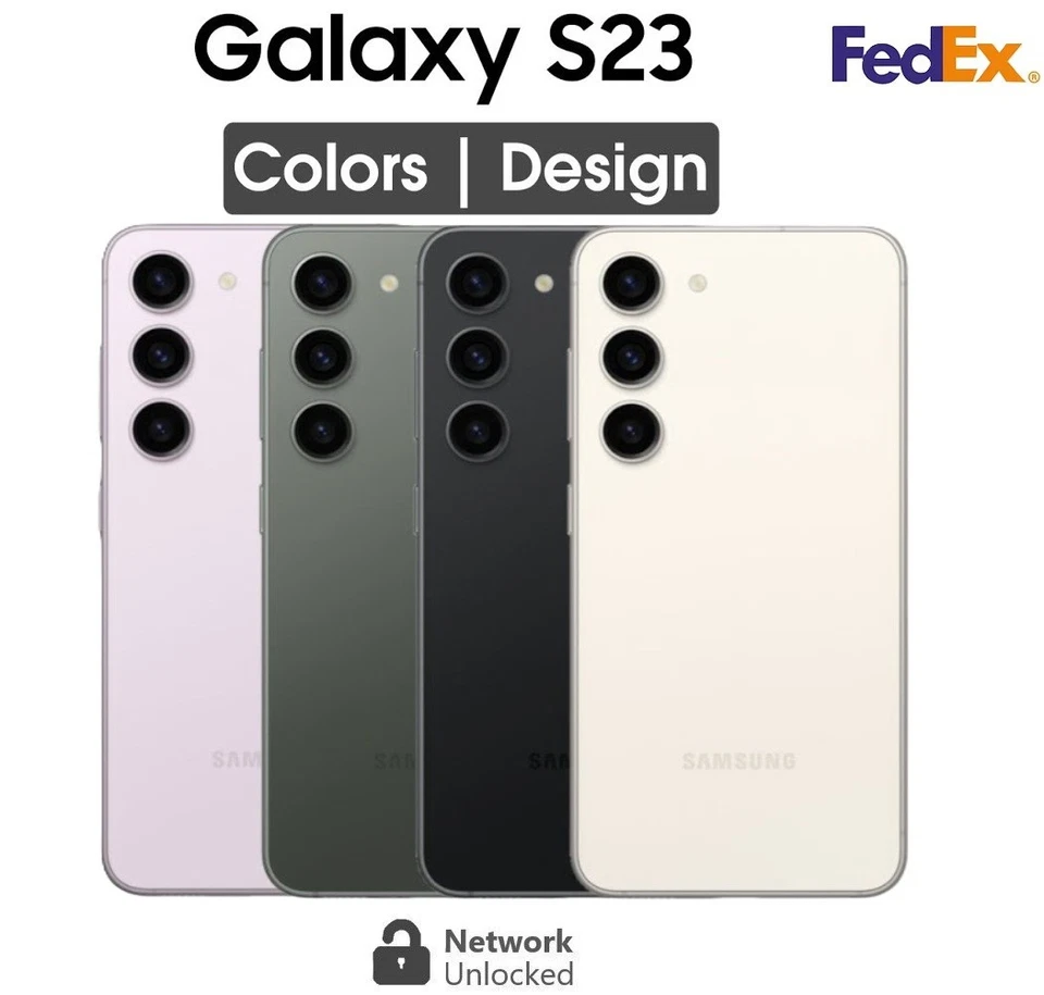 Samsung Galaxy S23 5G 128GB – Factory Unlocked – All Colors - Open Box
