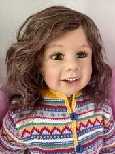 Götz Puppe Künstlerpuppe doll Sissel Skille Vilde Zertifikat limitiert nur 150