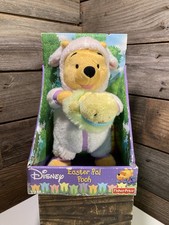 2003 Disney 11" Easter Pal Winnie The Pooh NIB Fisher Price