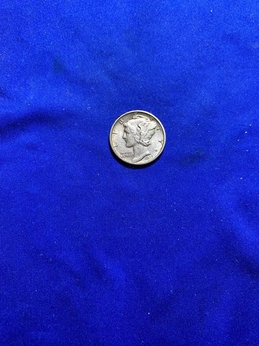 Mercury Dime 1937-S Circulated XF