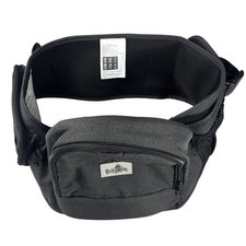 BabyMust Hip Seat Baby Carrier, Dark Grey, 8-66 lbs
