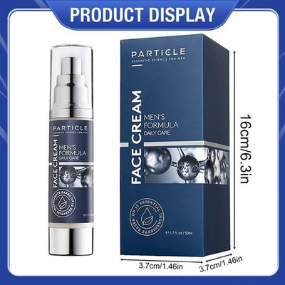 Particle Face Cream For Men 6 In 1 Anti Aging Cream Fights Eye Bags Dark Spots
