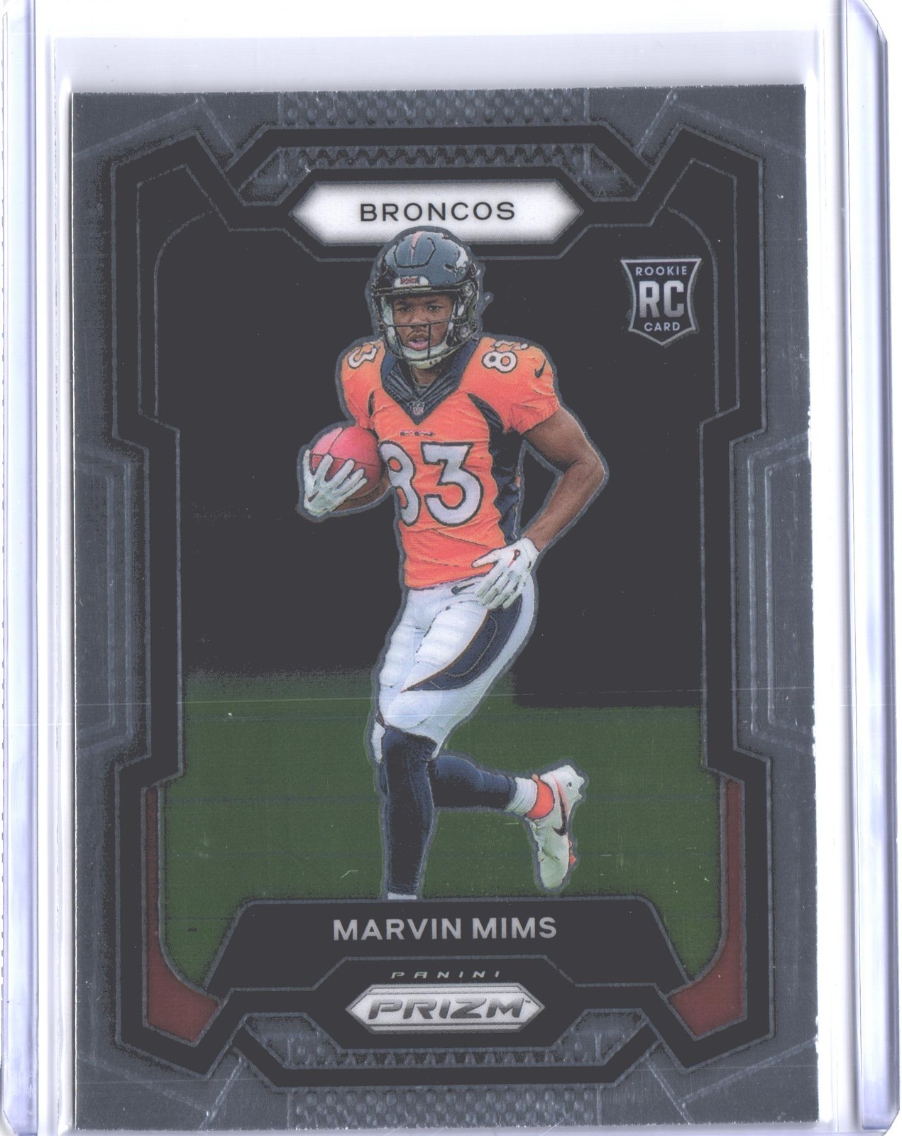 2023 Panini Prizm #327 Marvin Mims Silver Denver Broncos