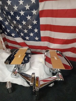 Ramco RV Exterior Mirrors GLS136 CHROME SET LH RH