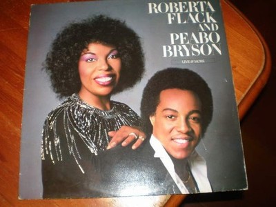 ROBERTA FLACK & PEABO BRYSON - ''Live & More'' - 2 Long Playing Discs 33 gg - ATLANTIC -