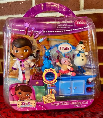 VHTF Disney ***DOC McSTUFFINS MAGIC TALKIN' CHECKUP SET***NIB 2012