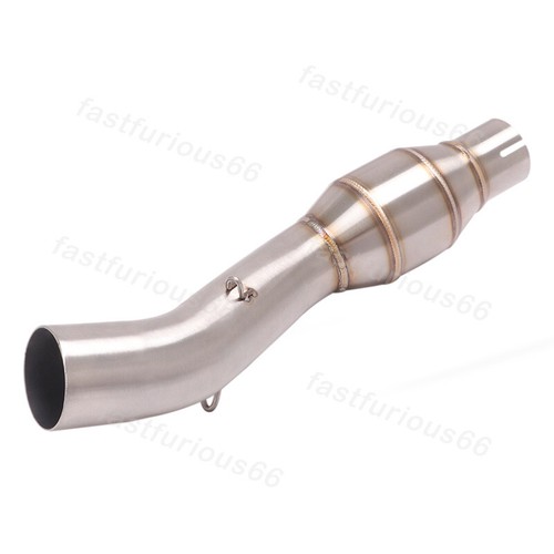 For Benelli 302S 2019-2025 Slip On Exhaust Mid Link Pipe Connect 51MM Muffler - Picture 2 of 6