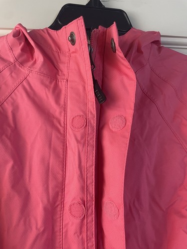 Girls REI Rain Jacket XXS Size 4-5 Pink Hooded Zip Windbreaker Lightweight - Picture 7 of 22