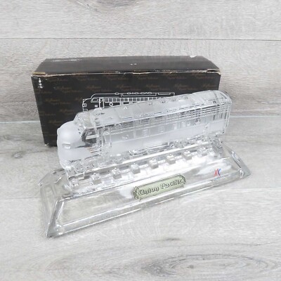 HOFBAUER - Union Pacific Glas Lok, Bleikristall L Stander= 220mm - OVP - #Q83341