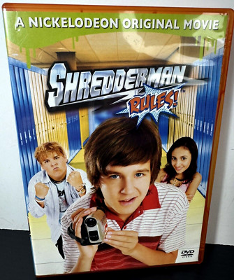 Shredderman Shredderman Rules (DVD, 2007, Sony) Nickelodeon Original Movie, Orange ...