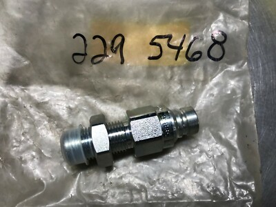 2295468 GENUINE CAT MALE QUICK DISCONNECT FITTING CATERPILLAR 229