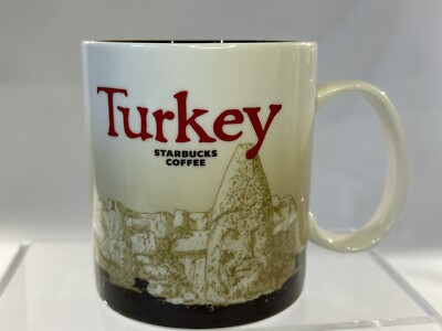 Starbucks Coffee Turkey 2017 Global Icon Collector Series Keramiktasse 16 fl oz