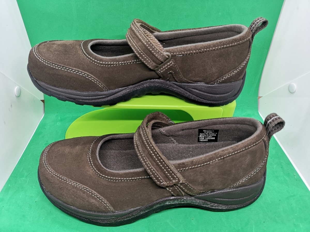 L.L. Bean 71341 Mary Jane Suede Women's Comfort Shoes Size L.L. Bean 71341 Mary Jane Suede Women's Comfort Shoes Size