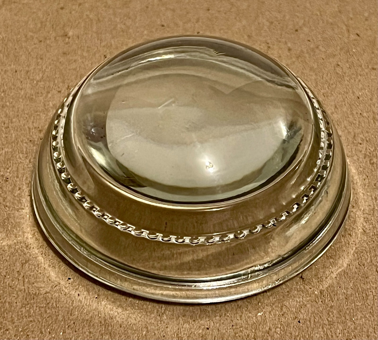 3 Inch Glass Dome Magnifier Paperweight Reading Magnifying Glass eBay