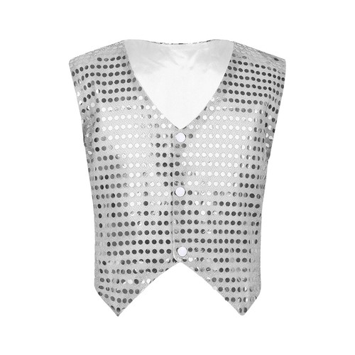 Boys Girls Waistcoat Sleeveless Pullover Streetwear Vest Halloween Tank Top - Picture 35 of 38