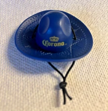 Corona Sombrero Beer Bottle Opener Promo Blue New Unopened in Package