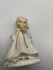 HTF Vtg Lefton KW8273 Bridal Party Groom - Repaired At Neck Circa 1950s