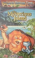 The Land Before Time The Mysterious Island.  (VHS Clamshell Box) 1997