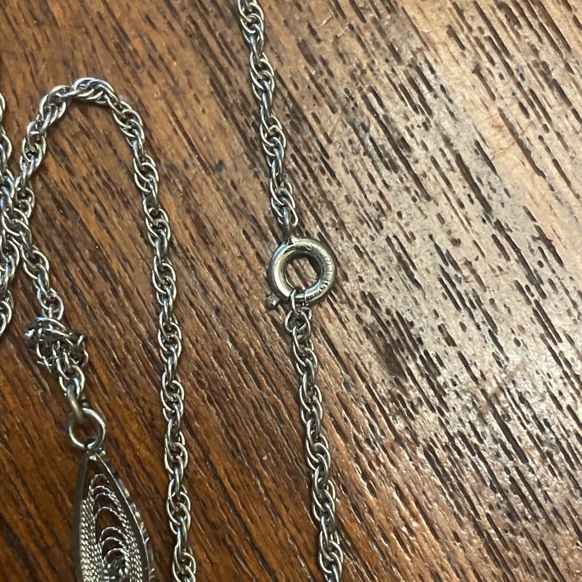 SIGNED AM LEE STERLING Vintage Necklace CZ 925 Silver | eBay