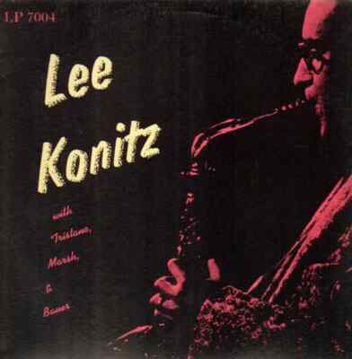 Lee Konitz Subconscious-Lee Prestige Vinyl LP