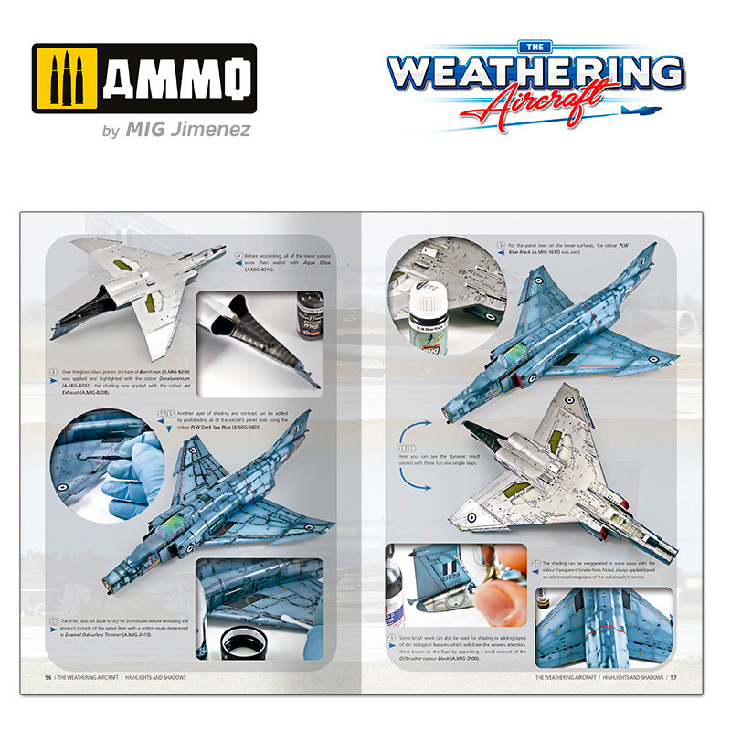 Ammo of MIG #AMIG-5222 Weathering Aircraft no.22 - Highlights and Shadows | eBay