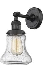 Innovations Lighting 203-BK-G194-LED Franklin Restoration Bellmont Wall Sconce