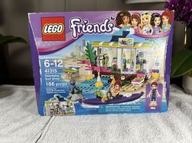 NIB LEGO Friends Heartlake Mia Surf Shop 41315 Complete Set Factory Sealed