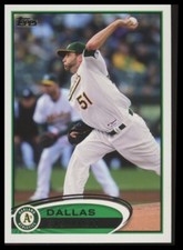 2012 Topps #577 Dallas Braden Oakland Athletics