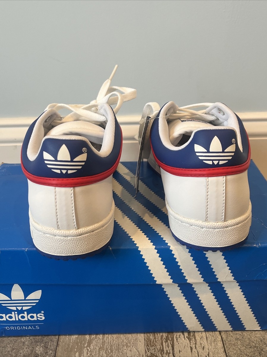 ADIDAS TOP TEN LO SZ 8 OG DS RED WHITE BLUE 581051 RARE RUN ADIDAS TOP TEN LO SZ 8 OG DS RED WHITE BLUE 581051 RARE RUN