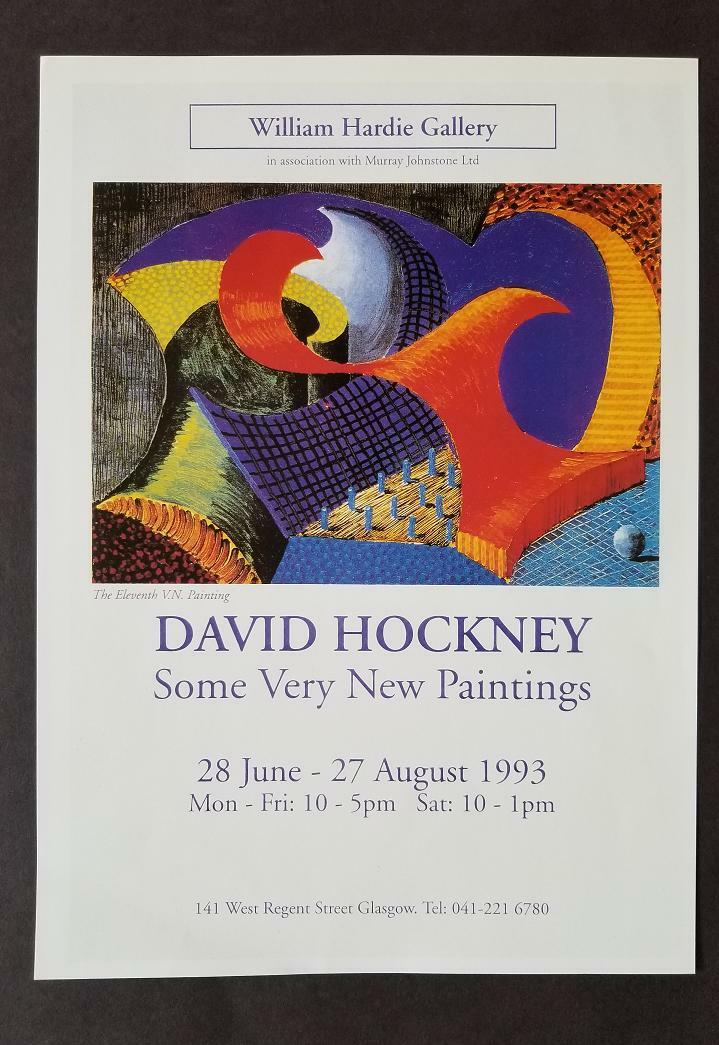 Munich Olympics by David Hockney- Original Vintage Poster David