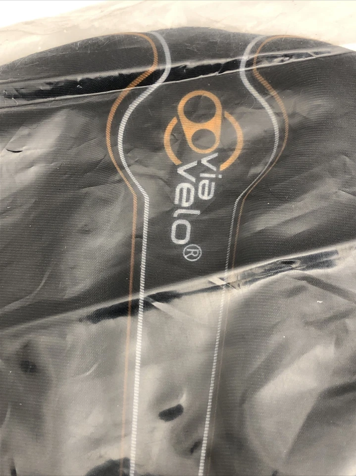 Cubierta de asiento de bicicleta Via Velo cómoda grande ancha cubierta de sillín de espuma viscoelástica NUEVO Foto 2 de 4