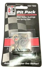 Hurst 3327302-Pit Pack Manual Transmission Steel Shifter Bushing w/ spring clips