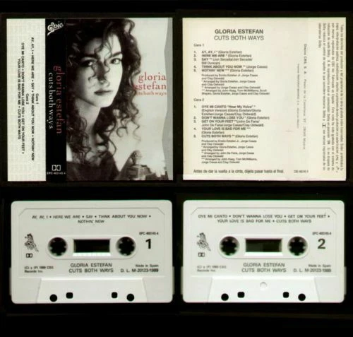 Cintas y casetes de música gloria estefan