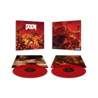 Doom Deluxe Vinyl Record Soundtrack 2 LP RED Limited Run