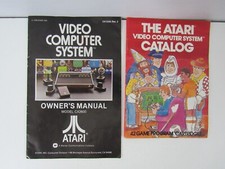Vintage 1978 Atari Video Computer System Owner's Manual Catalog Pg79E